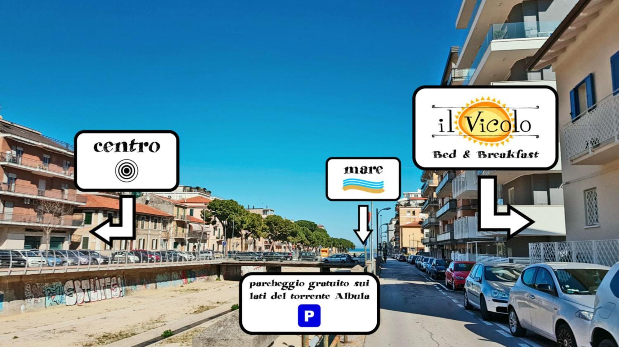 Bed & Breakfast Il Vicolo San Benedetto del Tronto Exterior foto